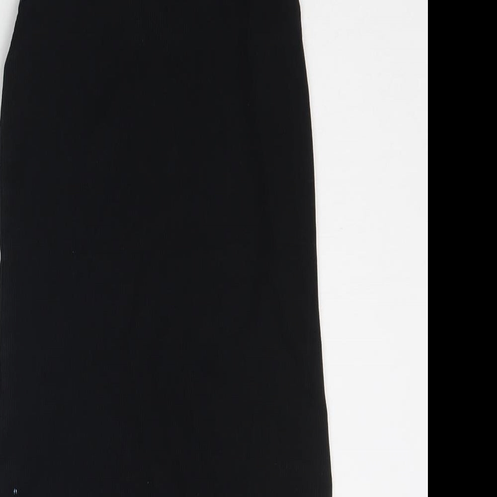 Marks and Spencer Womens Black Basic Tank Size 12
