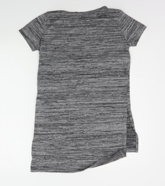 Atmsophere Womens Grey Basic T-Shirt Size 6