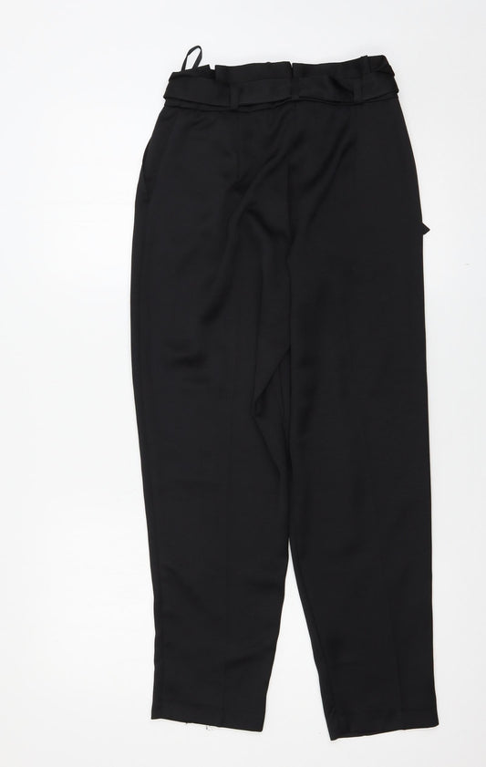 New Look Womens Black Trousers Size 6 L26 in