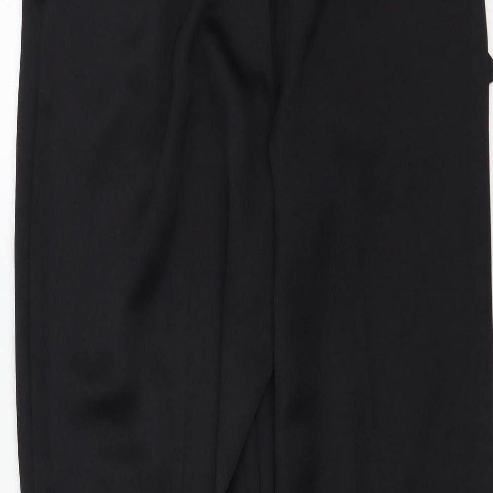 New Look Womens Black Trousers Size 6 L26 in