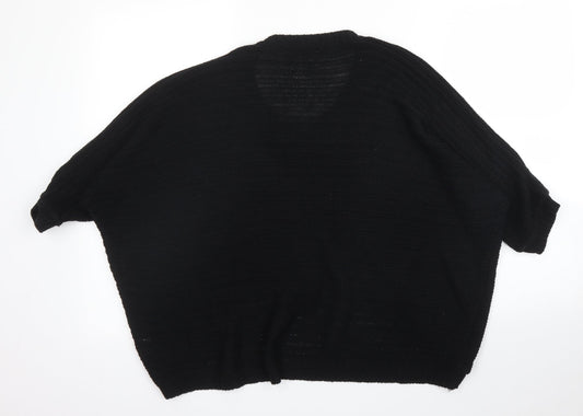 New Look Girls Black Pullover Jumper Size 14 Years