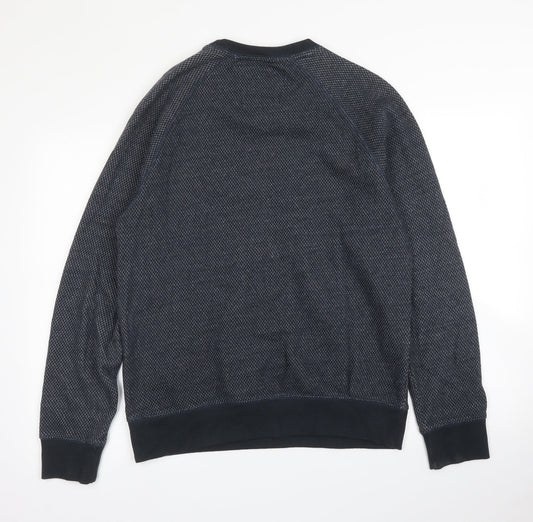 George Mens Blue Pullover Jumper Size S