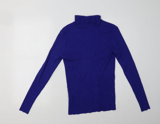 Marks and Spencer Womens Blue Pullover Sweatshirt Size 12