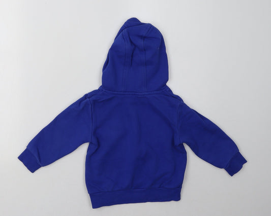 George Boys Blue Pullover Hoodie Size 2 Years