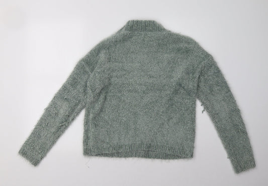 Primark Girls Green Pullover Sweatshirt Size 14-15 Years