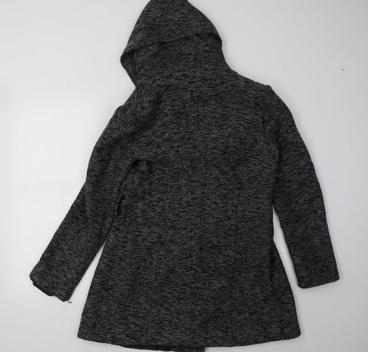 jumpo Womens Grey Overcoat Coat Size 12