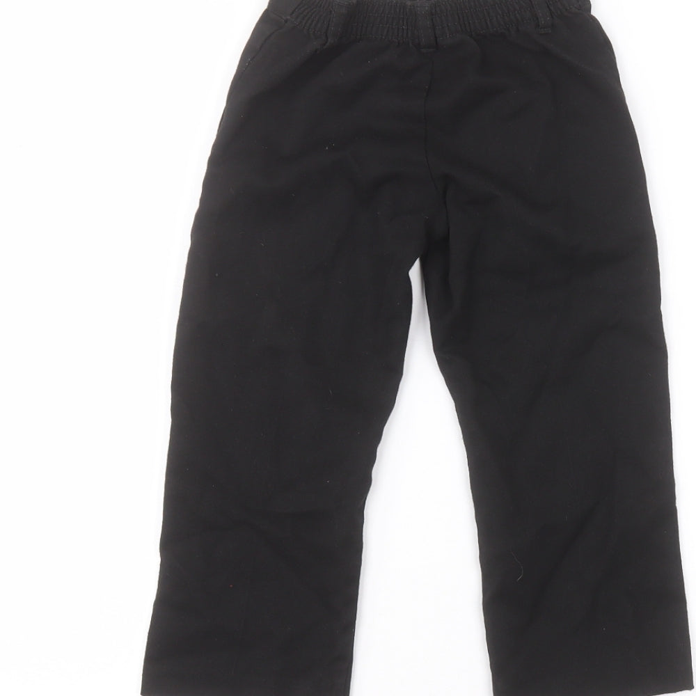 George Boys Black Dress Pants Trousers Size 3-4 Years