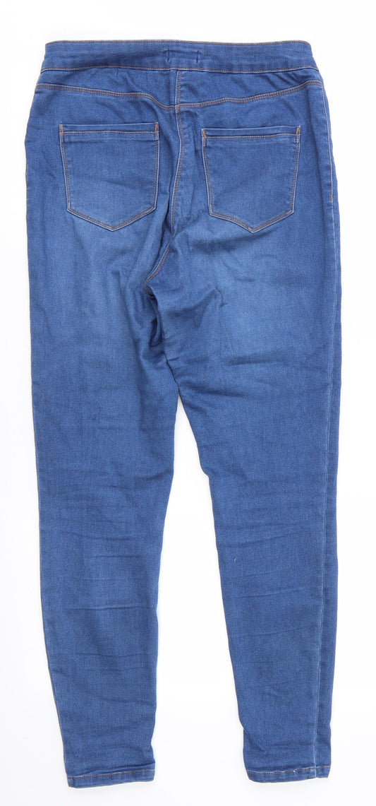 Papaya Womens Blue Jegging Jeans Size 12 L28 in