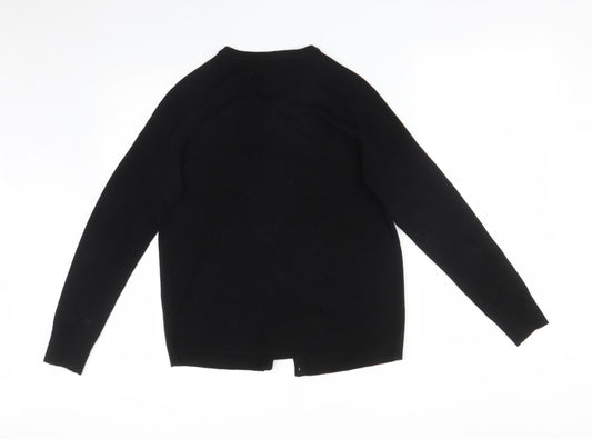 PLUM TREE Womens Black Cardigan Jumper Size M