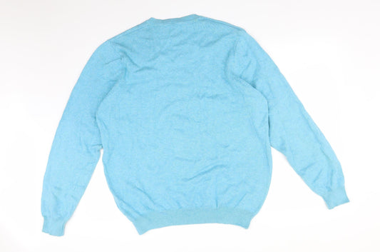 M&S Mens Blue Pullover Sweatshirt Size L