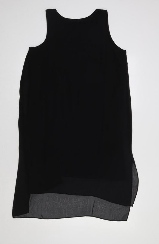 Kenneth Cole Womens Black A-Line Size 12