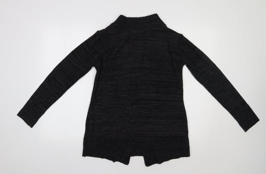 Flam Womens Grey Cardigan Jumper Size M
