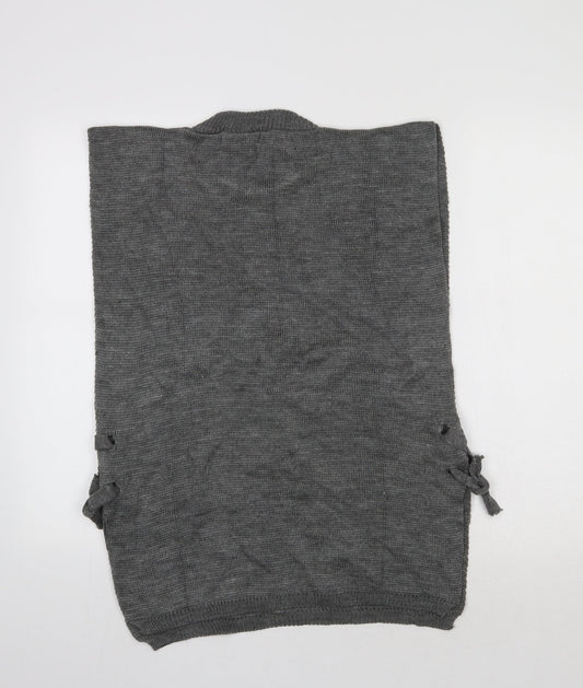 PINK Womens Grey Pullover Jumper Size S