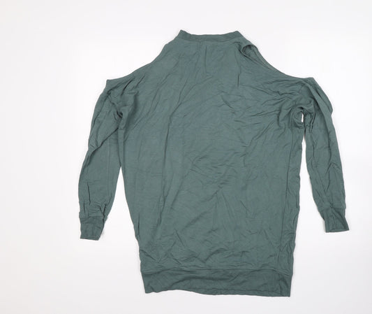 River Island Womens Green Pullover Jumper Size 6