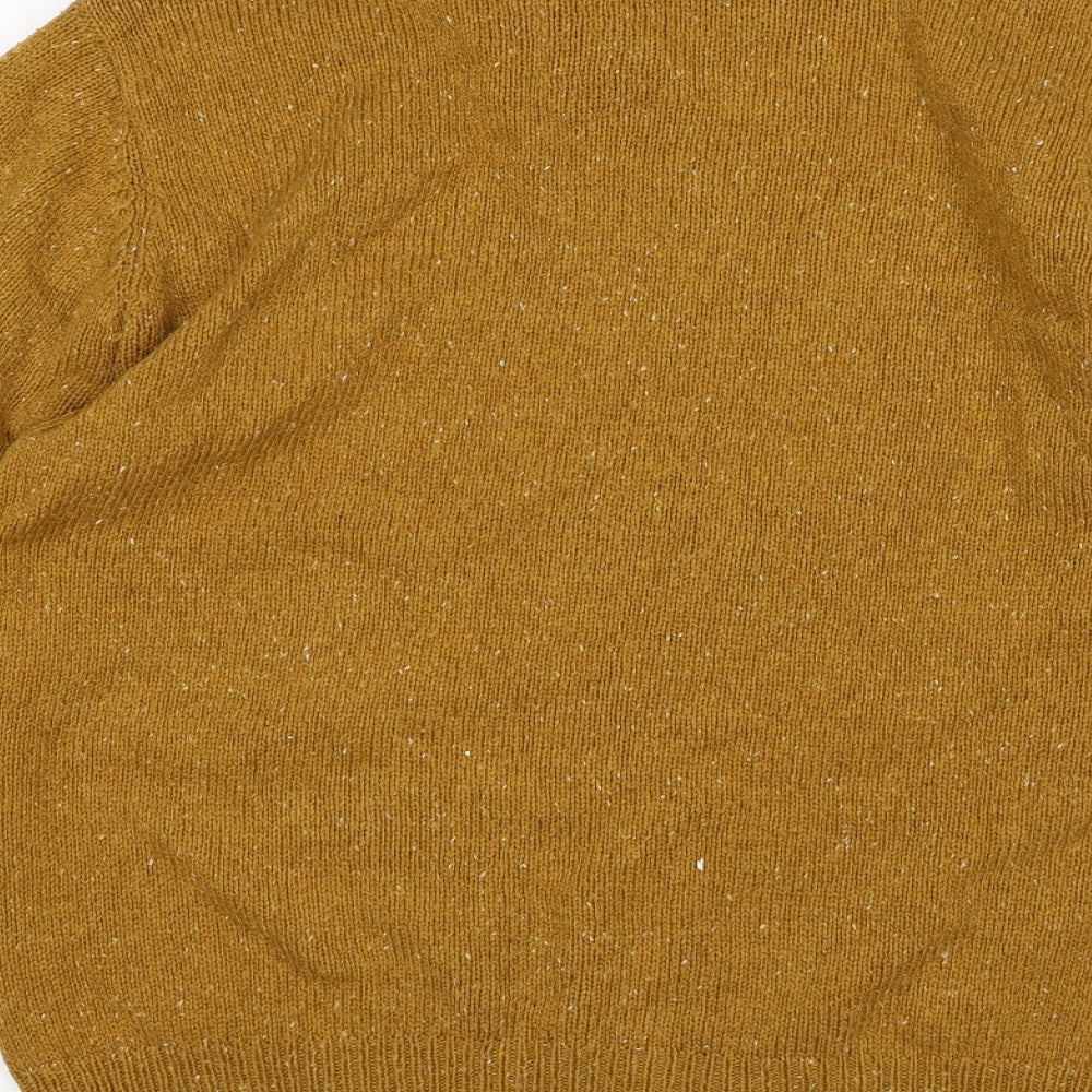 Cedar Wood State Mens Brown Pullover Jumper Size S