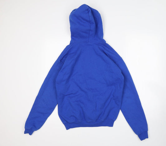 Gildan Boys Blue Pullover Hoodie Size XL - Made In 2006