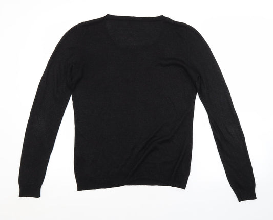 La Redoute Womens Black Pullover Jumper Size 8