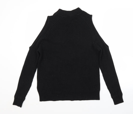H&M Womens Black Pullover Jumper Size S