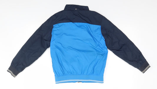 H&M Boys Blue Full Zip Jumper Size 10-11 Years