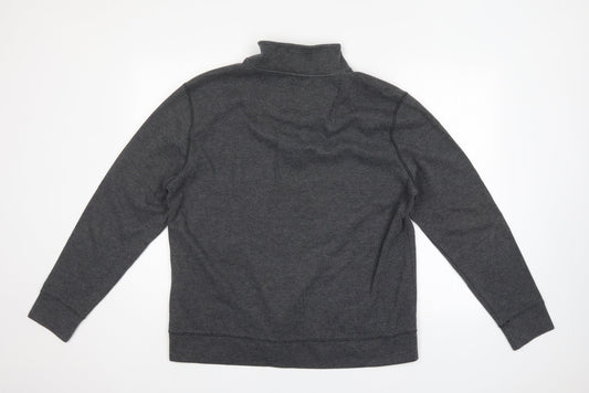 Easy Mens Grey Pullover Jumper Size XL