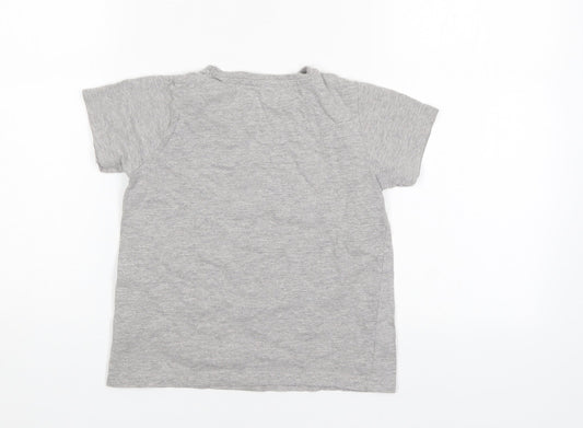 Primark Boys Grey Basic Polo Size 5-6 Years
