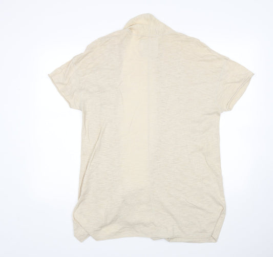 H&M Womens Beige Cardigan Jumper Size M