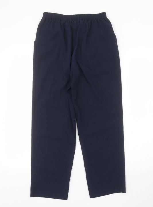 Preworn Womens Blue Trousers Size 12 L26 in