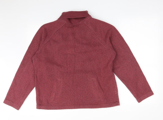 Orvis Mens Red Pullover Jumper Size S