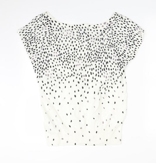 Gap Womens Multicoloured Polka Dot Basic T-Shirt Size S