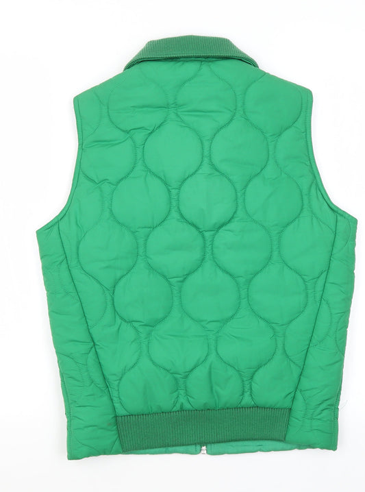 Gap Womens Green Gilet Coat Size XS