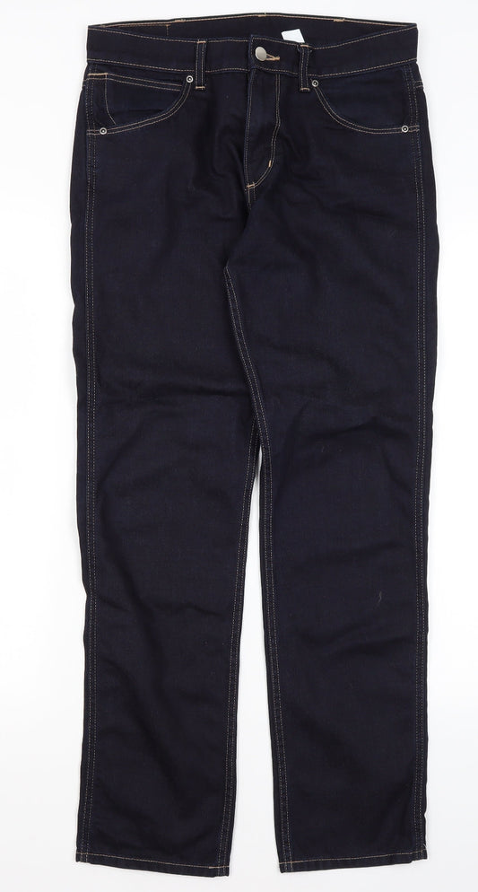 Classic Jeanswear Mens Blue Straight Jeans Size 31 in L30 in