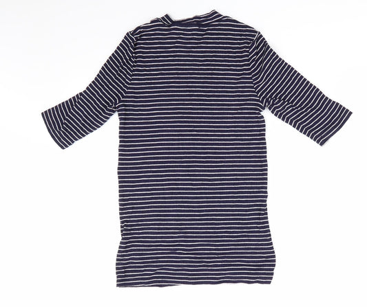 Florence and fred Womens Blue Striped Pullover Jumper Size 6 - Blue & White Stripe