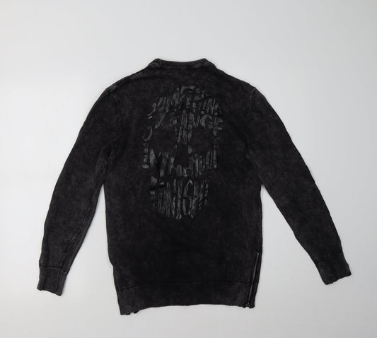 H&M Girls Grey Pullover Jumper Size 11-12 Years