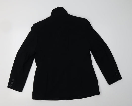 Mode Womens Blue Jacket Blazer Size 14