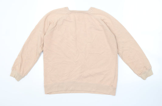 Mango Girls Pink Pullover Sweatshirt Size 13-14 Years