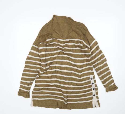 Matalan Womens Multicoloured Striped Pullover Jumper Size 10