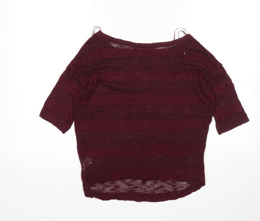 Dorothy Perkins Womens Purple Pullover Jumper Size 10