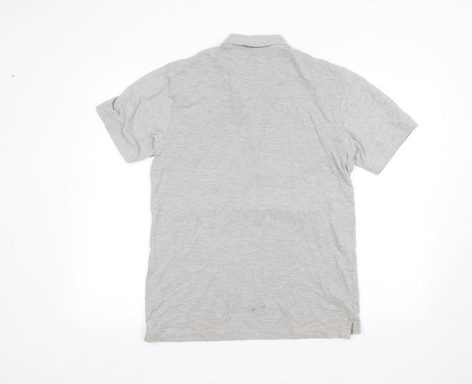 styler street Mens Grey Polo Size M
