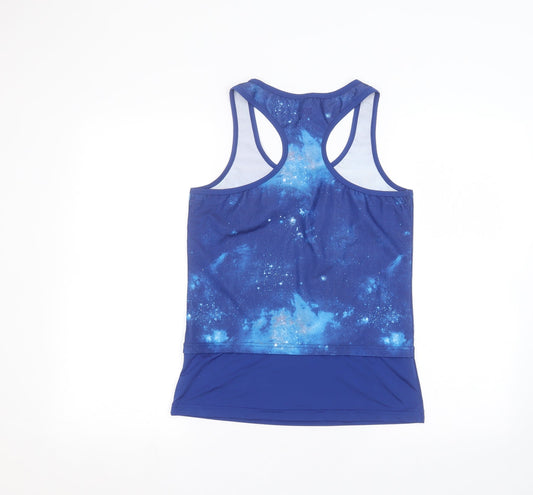 Crivit Womens Blue Basic Tank Size S