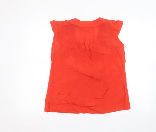 Matalan Womens Red Basic T-Shirt Size 8