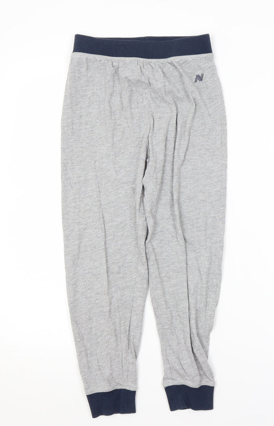 `Next Boys Grey Solid Pyjama Set Size 9 Years