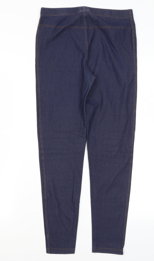 Original Essentials Womens Blue Polyester Jegging Jeans Size M L25.5 in Regular