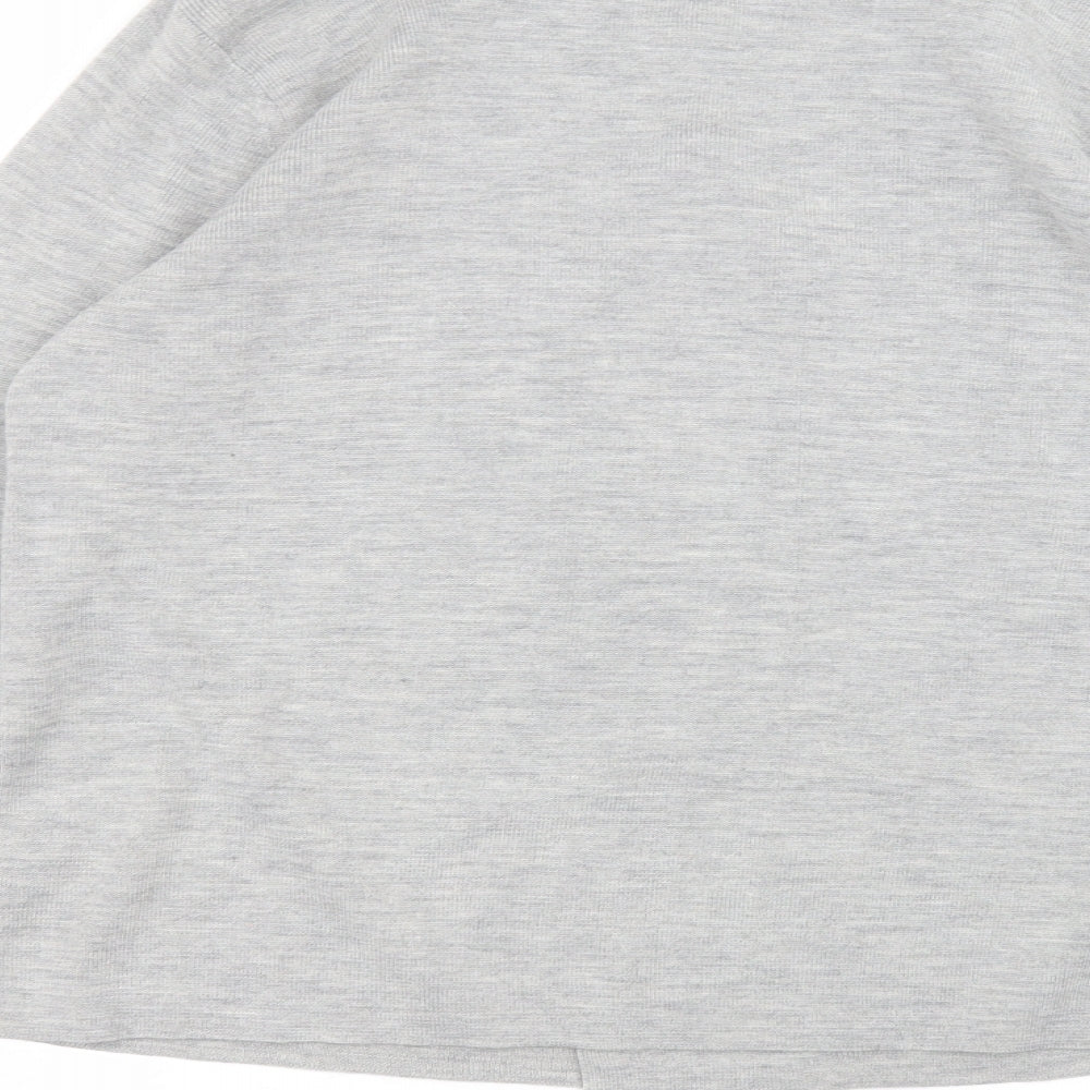 Goodsouls Womens Grey Round Neck Acrylic Cardigan Jumper Size XL