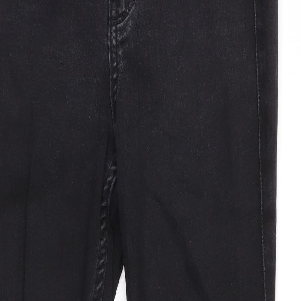 Hollister Mens Black Cotton Skinny Jeans Size 25 in L27 in Regular