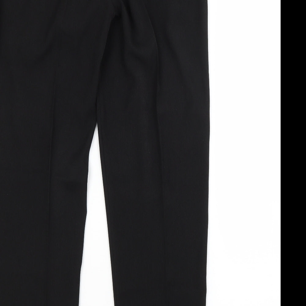 TOP SECRET Womens Black Trousers Size 16 L30 in Regular