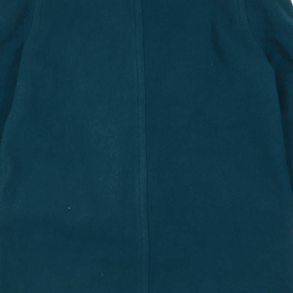 C&A Womens Green Overcoat Coat Size 14