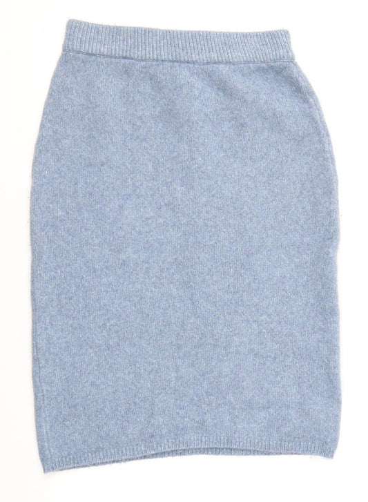 Ranosh Womens Blue Acrylic Straight & Pencil Skirt Size XL