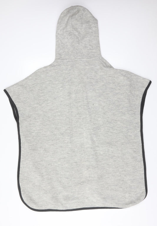 M&S Womens Grey Acrylic Cardigan Jumper Size S