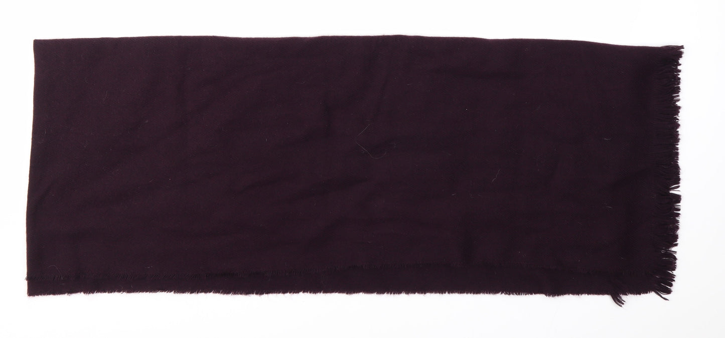 Preworn Unisex Purple Acrylic Scarf
