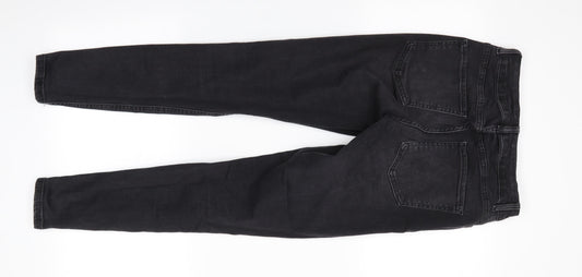 Denim Co Womens Black Cotton Skinny Jeans Size 10 L27 in Regular